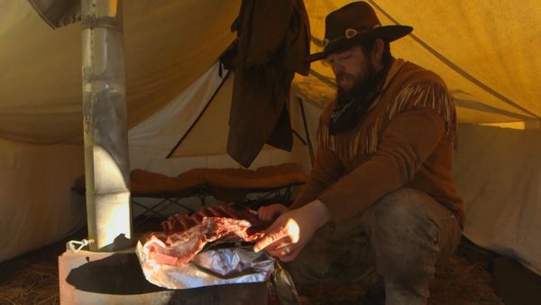 Sasquatch Mountain Man - Alaska Caribou