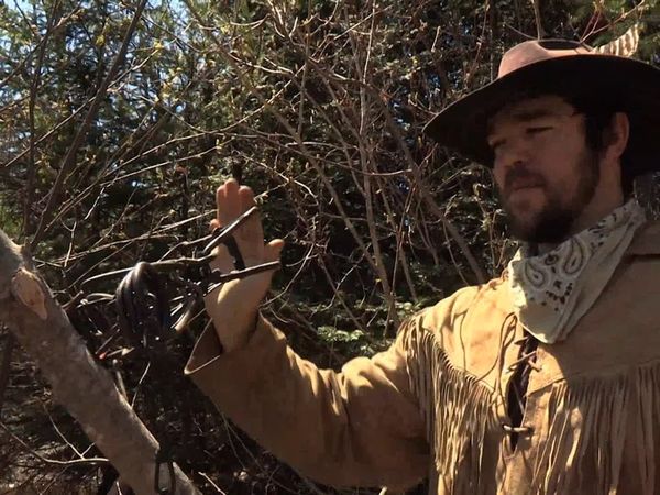Sasquatch Mountain Man - Trapping Tracking