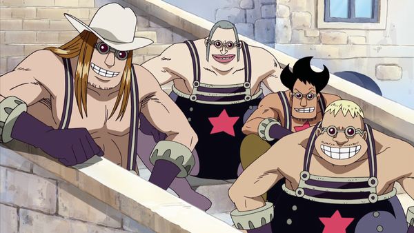 One Piece - The franky family and iceberg!