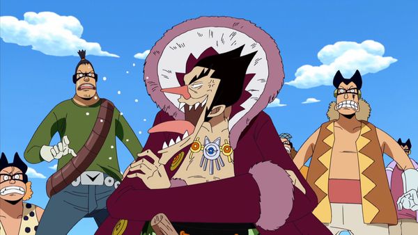 One Piece - Showdown on the cliff! Red light, green light!