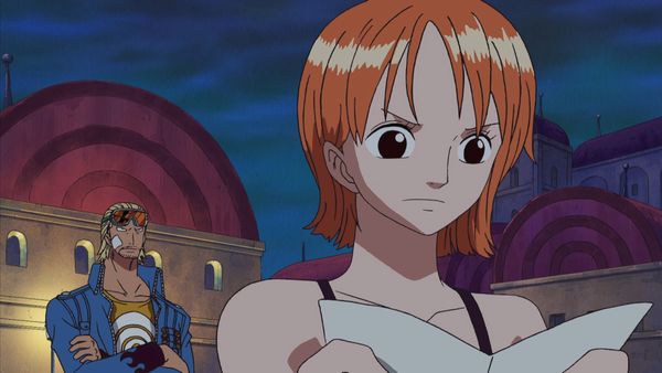 One Piece - Sanji barges in! Sea train battle in the storm!