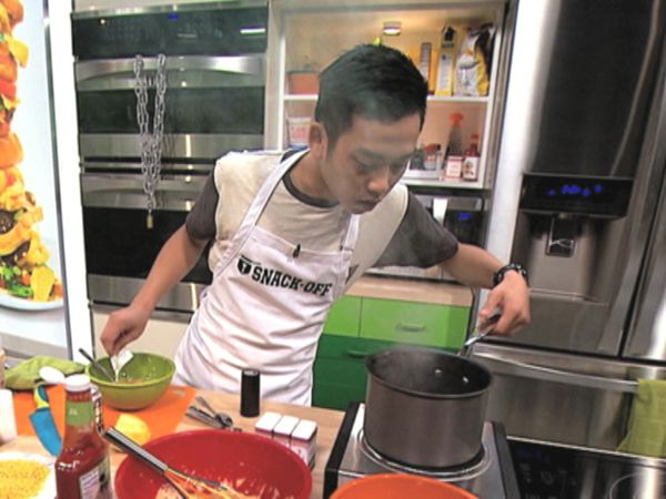 Snack-Off: cocina como puedas - Servicio de habitaciones delicioso y desayuno de cereales