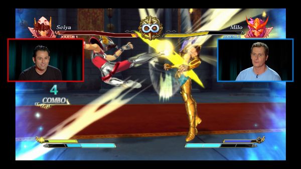 Marcus Vs Julien - Saint Seiya Brave Soldiers