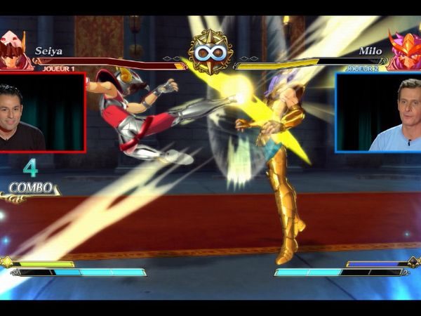 Marcus Vs Julien - Saint Seiya Brave Soldiers