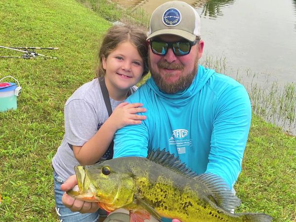 Operation: Fishing Freedom Foundation - U.S. Army - Shaun Brewer & Service Dog Gunnar