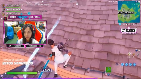 La jugadora Femenina de Fortnite De Estreno (ThaNix229) - Episodio 1