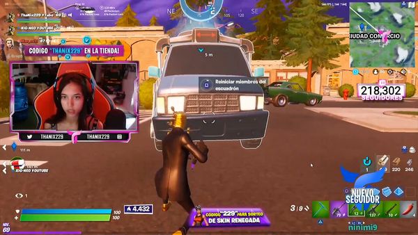 La jugadora Femenina de Fortnite De Estreno (ThaNix229) - Episodio 5