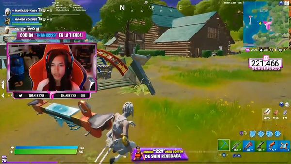 La jugadora Femenina de Fortnite De Estreno (ThaNix229) - Episodio 8