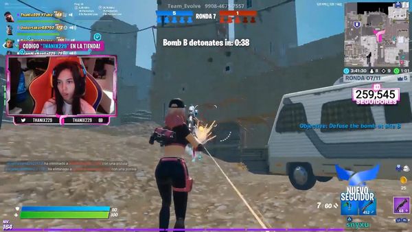 La jugadora Femenina de Fortnite De Estreno (ThaNix229) - Episodio 14