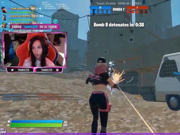 La jugadora Femenina de Fortnite De Estreno (ThaNix229) - Episodio 14