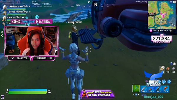 La jugadora Femenina de Fortnite De Estreno (ThaNix229) - Episodio 7