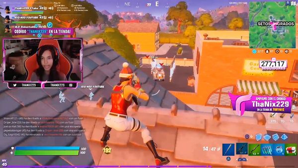 La jugadora Femenina de Fortnite De Estreno (ThaNix229) - Episodio 16