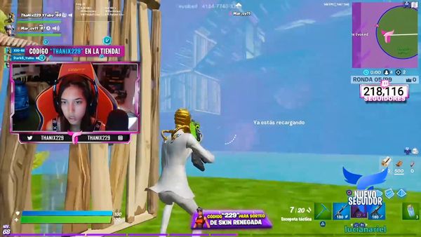 La jugadora Femenina de Fortnite De Estreno (ThaNix229) - Episodio 4