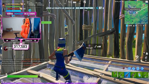 La jugadora Femenina de Fortnite De Estreno (ThaNix229) - Episodio 30