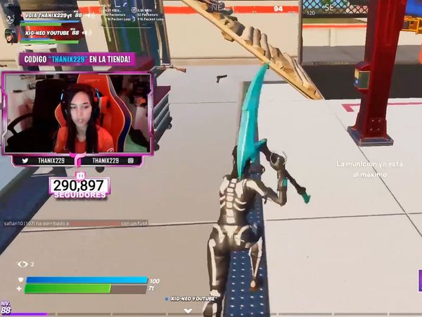 La jugadora Femenina de Fortnite De Estreno (ThaNix229) - Episodio 18