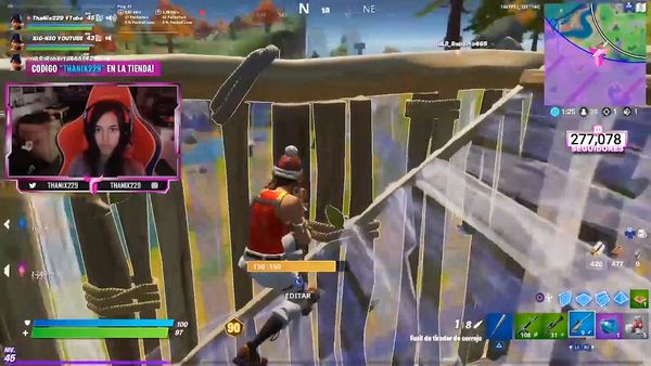 La jugadora Femenina de Fortnite De Estreno (ThaNix229) - Episodio 15