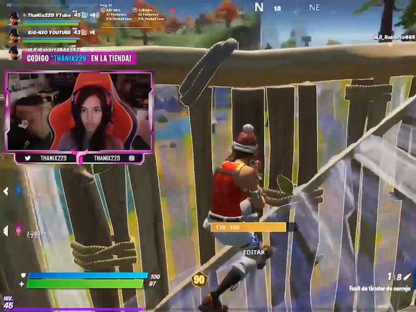 La jugadora Femenina de Fortnite De Estreno (ThaNix229) - Episodio 15