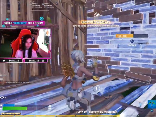 La jugadora Femenina de Fortnite De Estreno (ThaNix229) - Episodio 13