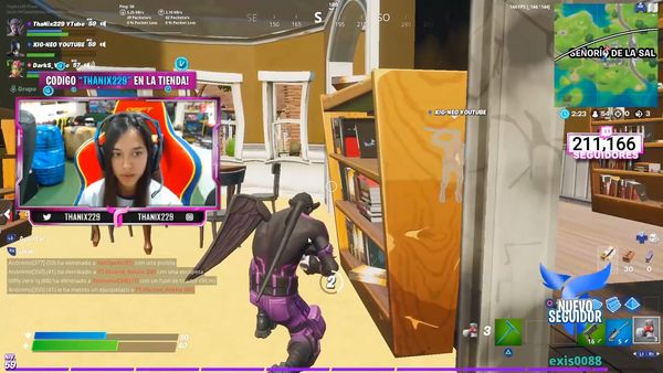 La jugadora Femenina de Fortnite De Estreno (ThaNix229) - Episodio 2