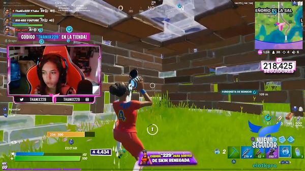 La jugadora Femenina de Fortnite De Estreno (ThaNix229) - Episodio 6