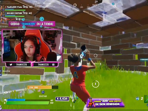 La jugadora Femenina de Fortnite De Estreno (ThaNix229) - Episodio 6