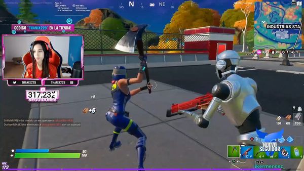 La jugadora Femenina de Fortnite De Estreno (ThaNix229) - Episodio 27