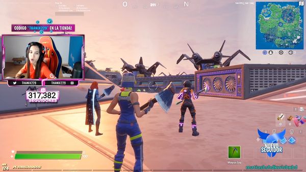 La jugadora Femenina de Fortnite De Estreno (ThaNix229) - Episodio 28