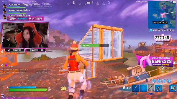 La jugadora Femenina de Fortnite De Estreno (ThaNix229) - Episodio 17