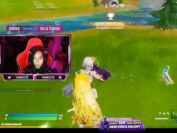 La jugadora Femenina de Fortnite De Estreno (ThaNix229) - Episodio 11