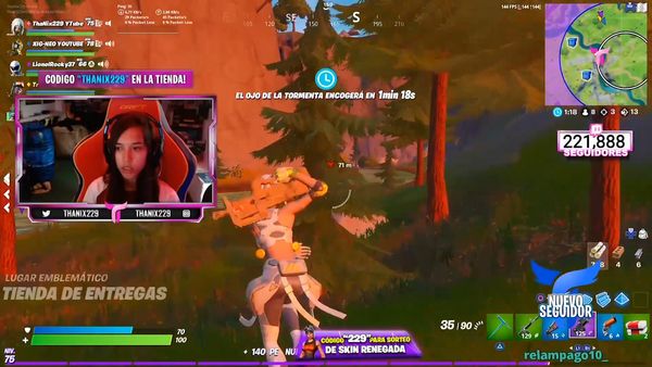 La jugadora Femenina de Fortnite De Estreno (ThaNix229) - Episodio 10