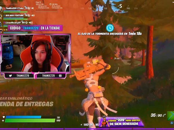 La jugadora Femenina de Fortnite De Estreno (ThaNix229) - Episodio 10
