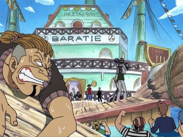 One Piece - East Blue Saga - Un demonio frío y despiadado. El comandante de la flota pirata, Gin.