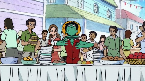 One Piece - East Blue Saga - ¡Saliendo de viaje con una sonrisa! Adiós, mi pueblo natal, la aldea Cocoyashi