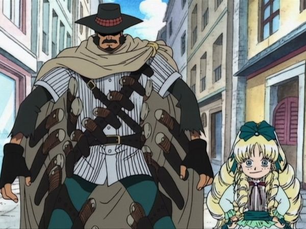 One Piece - East Blue Saga - Usopp contra Daddy, el Papá. Duelo en pleno día