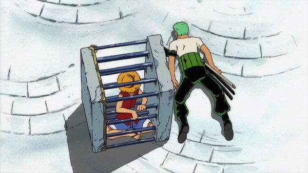 One Piece - East Blue Saga - ¡Situación desesperada! ¡Mohji, el domador de bestias, contra Luffy!