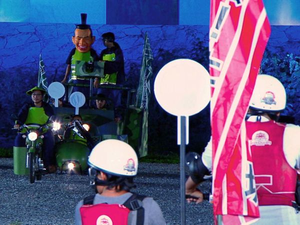 Takeshi's Castle - Le petit-déjeuner d'un sumotori