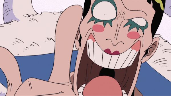 One Piece - Arabasta Saga - En el Spiders Café a las ocho en punto. Se reúnen los líderes del enemigo.