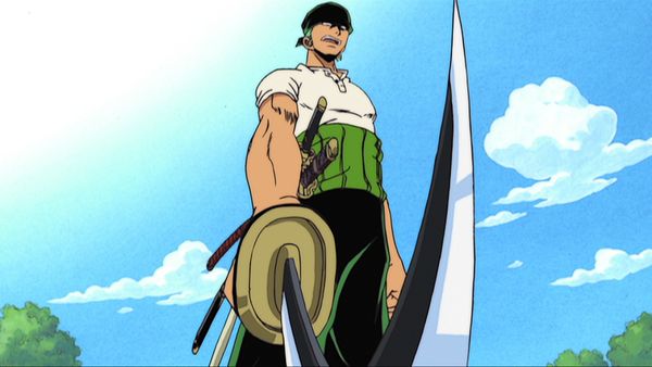 One Piece - Arabasta Saga - ¡Enfrentamiento en las ruinas! ¡Un tenso Zoro contra Eric!