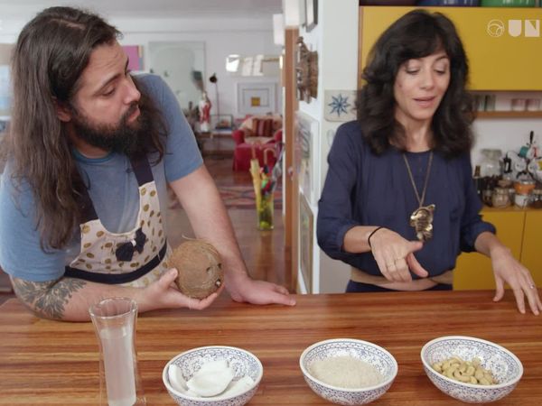 Marinando - Moqueca de banana