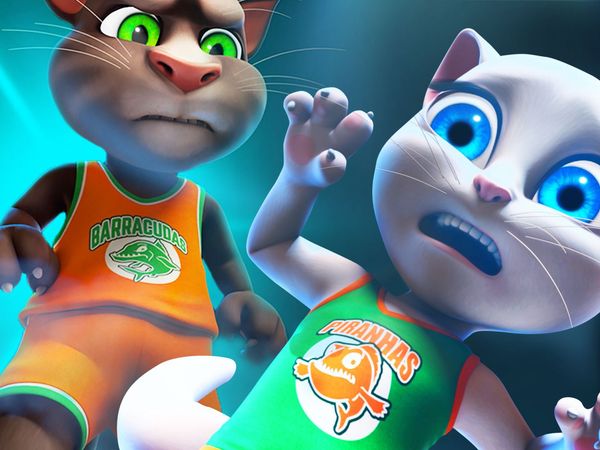 Talking Tom e Amigos - Angela Animadora de Torcida