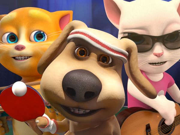 Talking Tom e Amigos - O Mago do Pingue-pongue