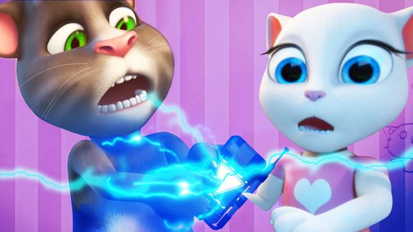 Talking Tom e Amigos - Tom Boca Fechada