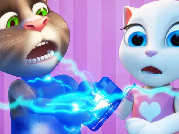 Talking Tom e Amigos - Tom Boca Fechada