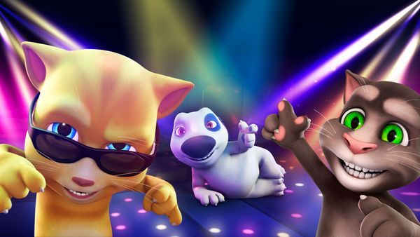 Talking Tom e Amigos - O Concurso de Dança