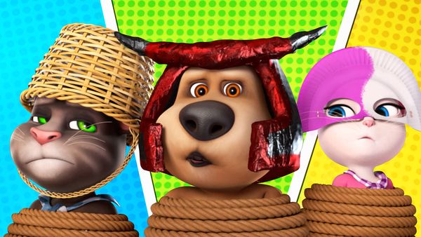Talking Tom e Amigos - O Piquenique de Super-heróis