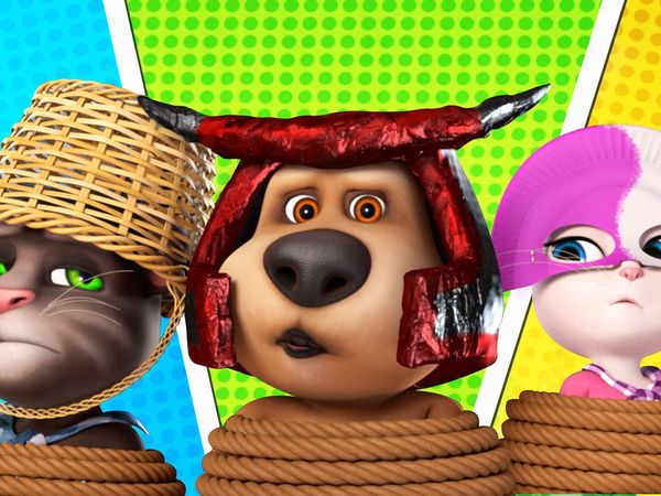 Talking Tom e Amigos - O Piquenique de Super-heróis