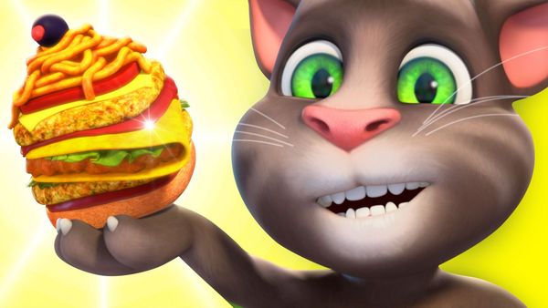 Talking Tom e Amigos - O Taco Espaguete Burguer