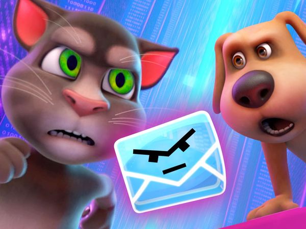 Talking Tom e Amigos - E-mail Enviado por Engano