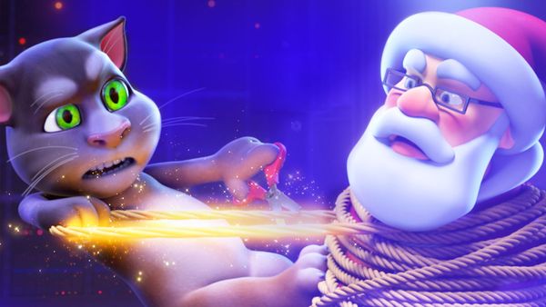 Talking Tom e Amigos - Salvem o Papai Noel