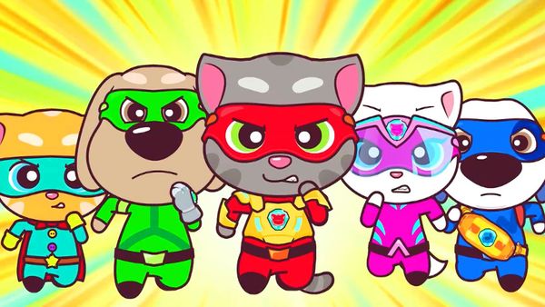 Talking Tom Heroes - A batalha final